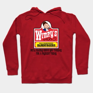 Wimpy's Old Fashioned Burgers Hoodie